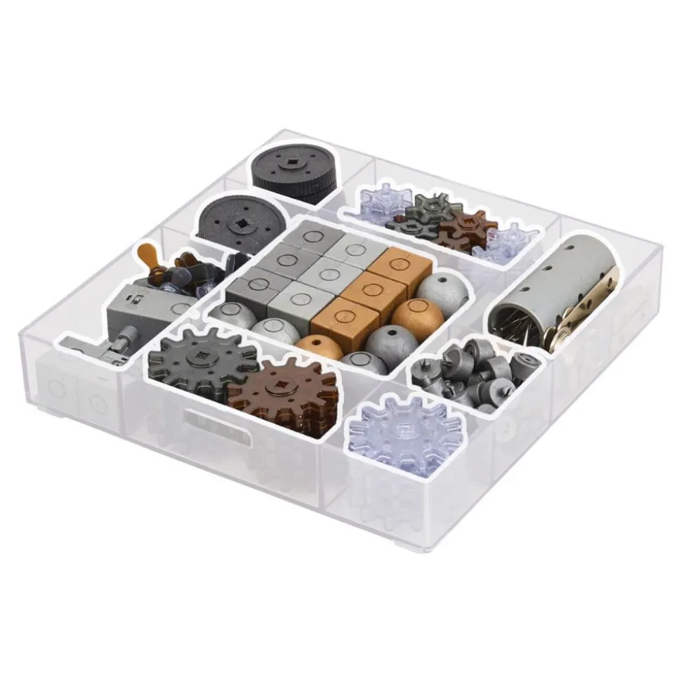 Motors and Magnets Loose Parts STEM Kit 178 Pieces