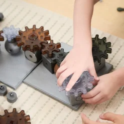Motors and Magnets Loose Parts STEM Kit 178 Pieces