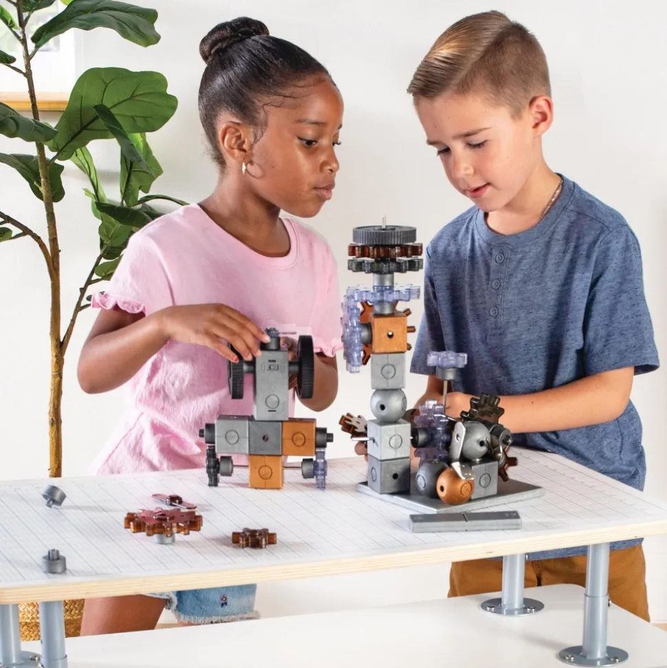 Motors and Magnets Loose Parts STEM Kit 178 Pieces