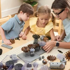 Motors and Magnets Loose Parts STEM Kit 178 Pieces