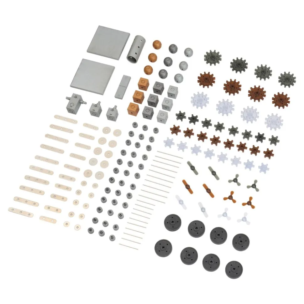 Motors and Magnets Loose Parts STEM Kit 178 Pieces