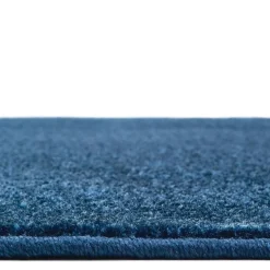 Mt. St. Helens Solid Color Carpet Blueberry Blue 4' x 6' Rectangle