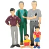 Multi-Generation Block Family Play Set Asian