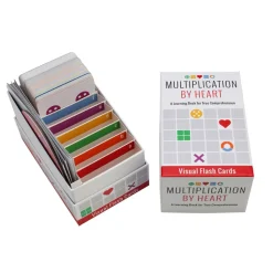 Multiplication By Heart Visual Flash Cards