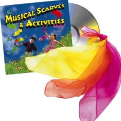 Musical Scarves & Physical Activity CD Set