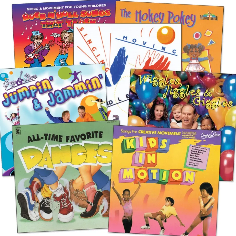 Music for Dance, Movement and Exercise CD Set Set of 7