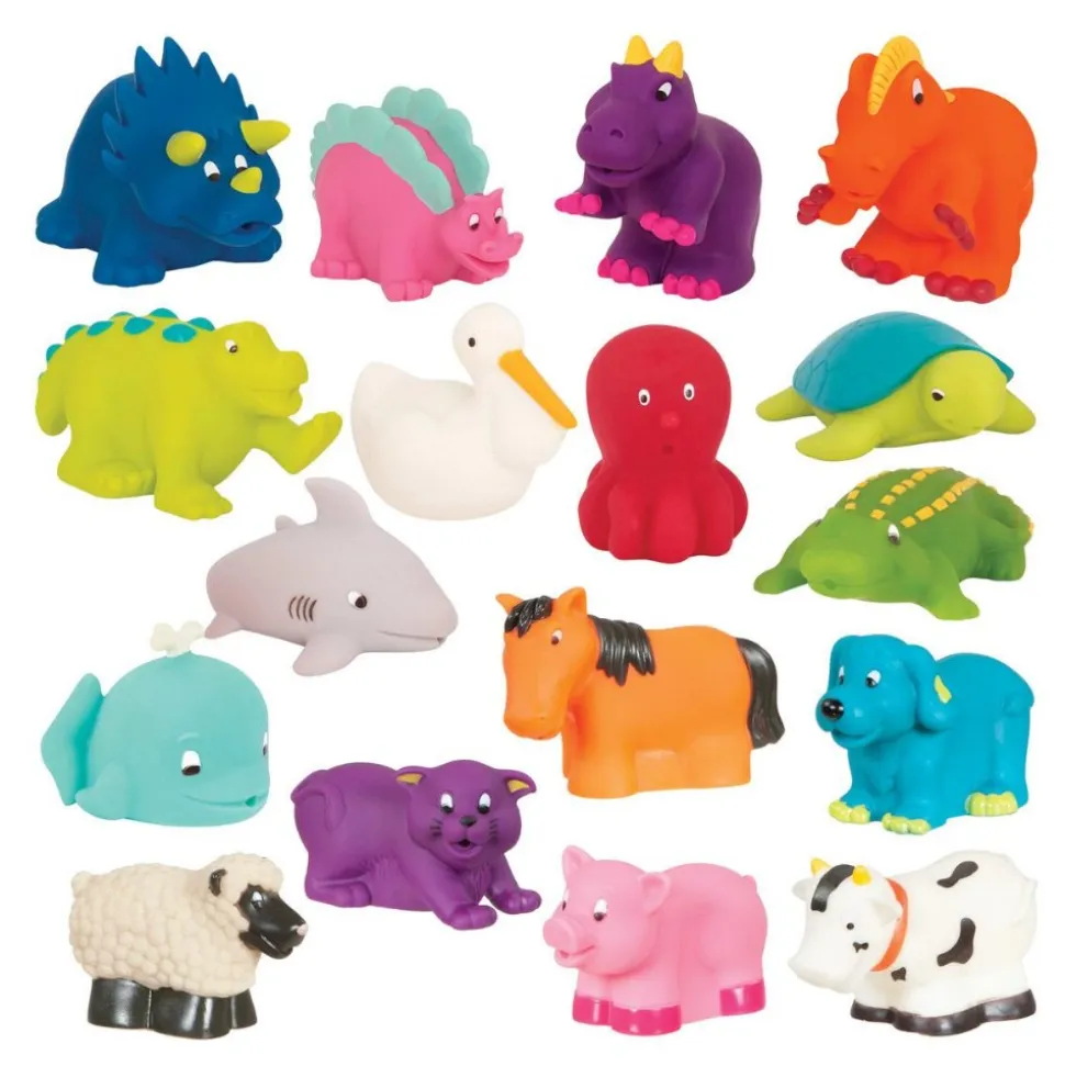 My Animal and Ocean Squeezable Buddies 17 Pieces