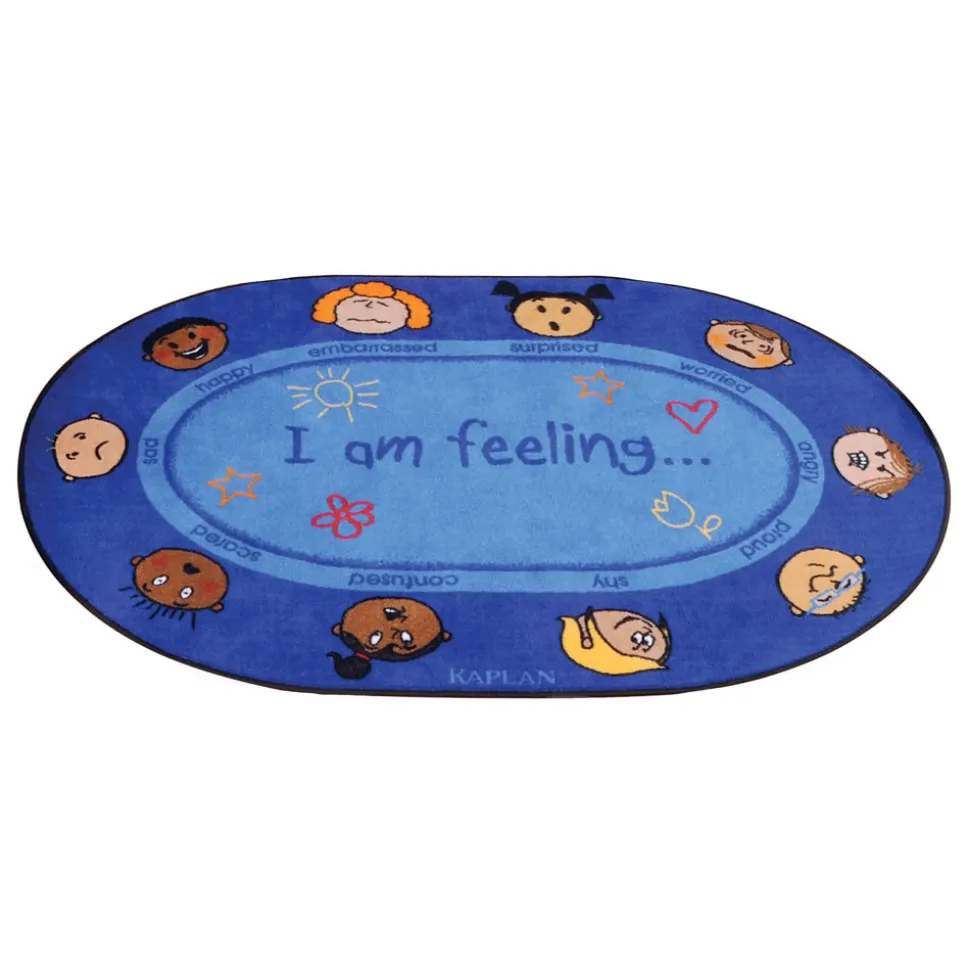 My Feelings Carpet 4' x 6' Oval