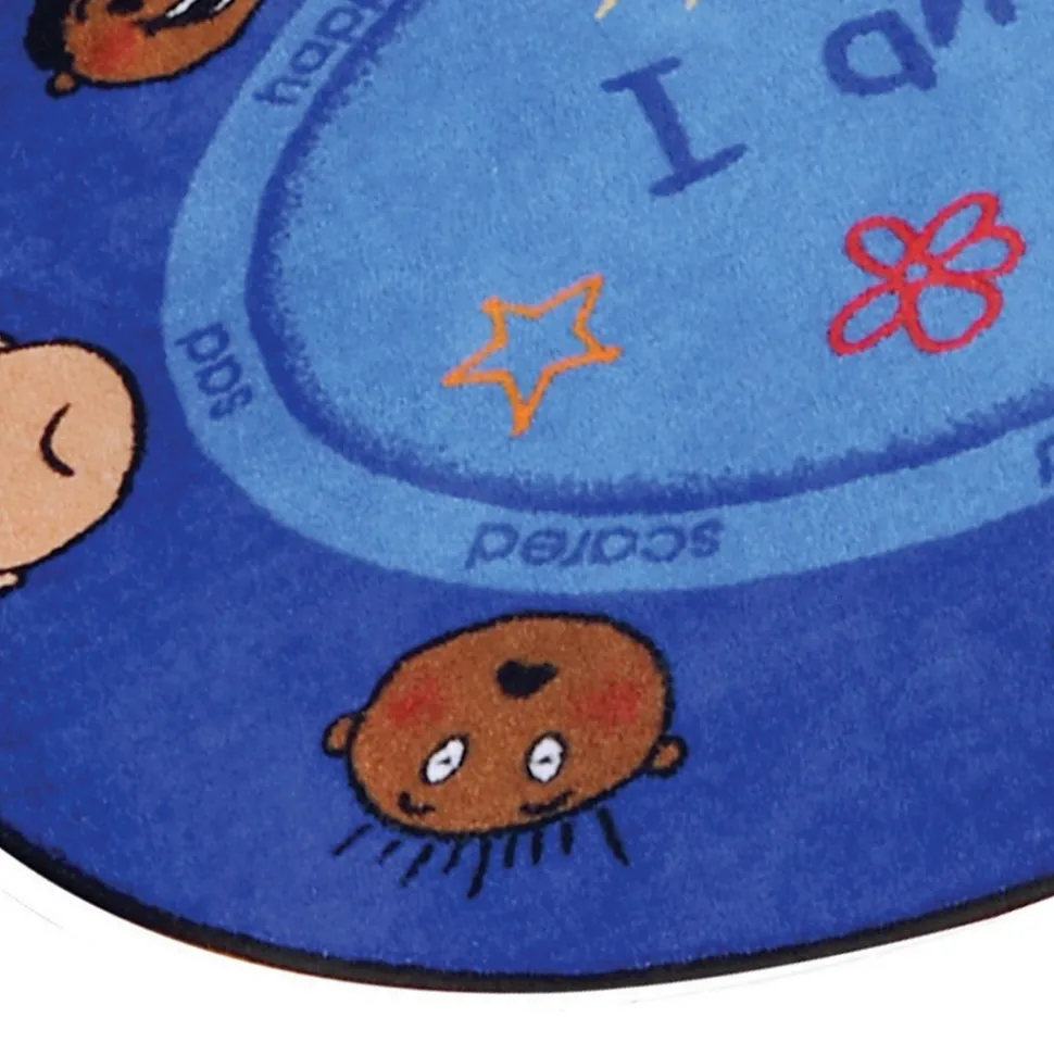 My Feelings Carpet 4' x 6' Oval