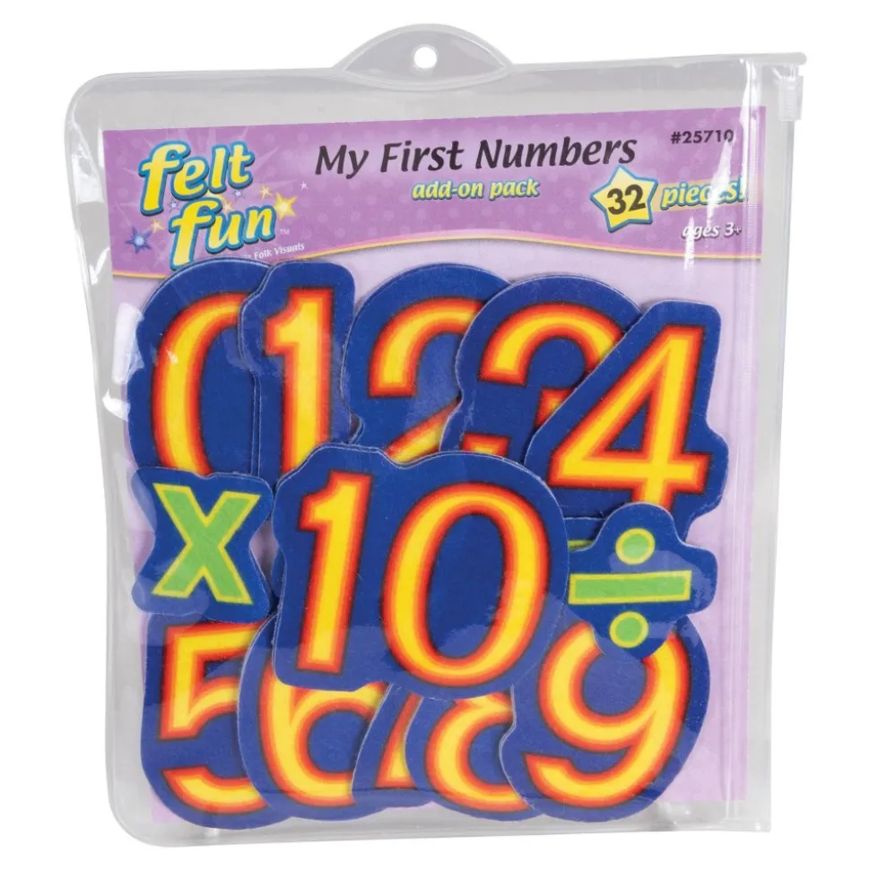 My First Numbers Felt Set 32 Pieces