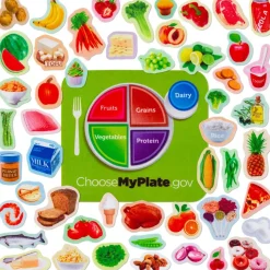 MyPlate Felt Set 56 Pieces