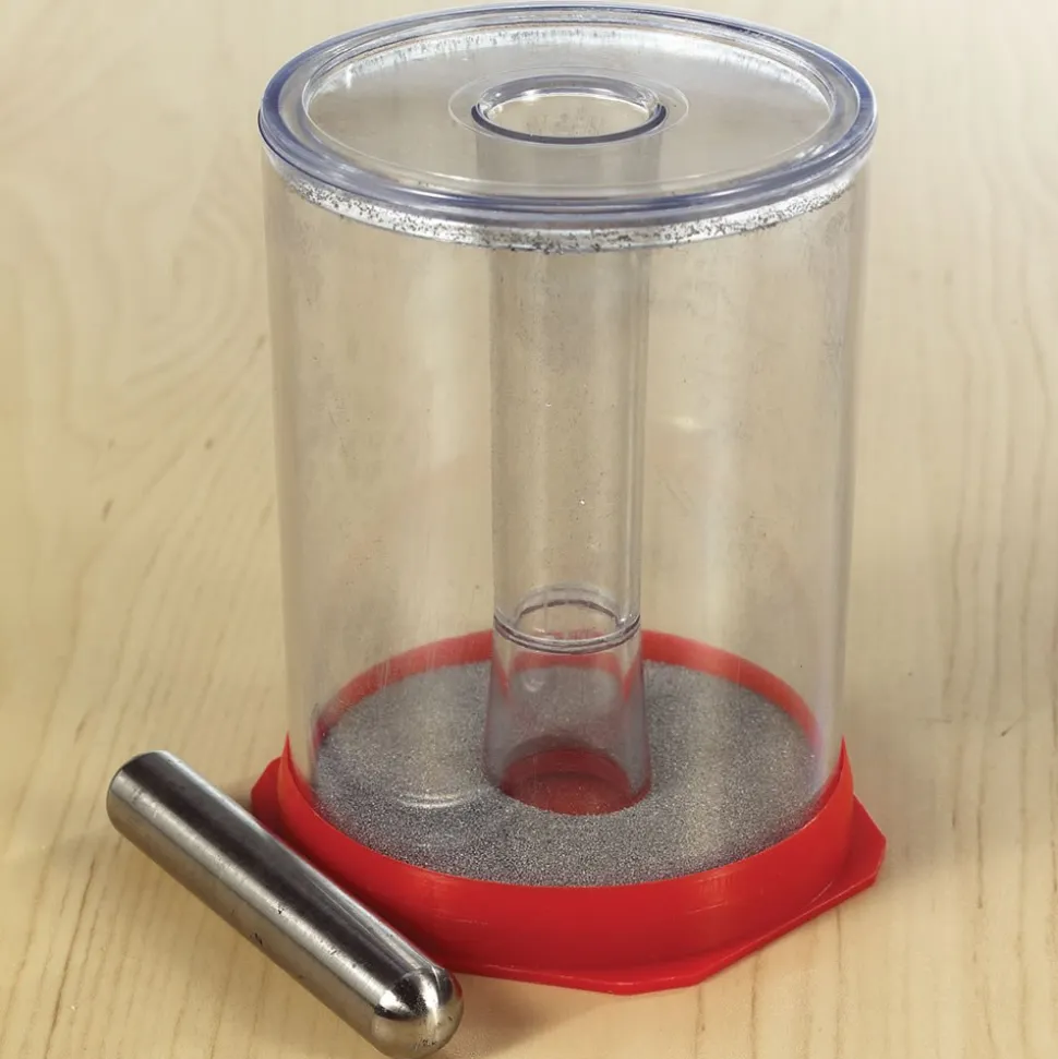 Mysterious Magnet Tube with Iron Filings