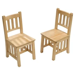 Natural Mission Chairs Set of 2 2-5 years