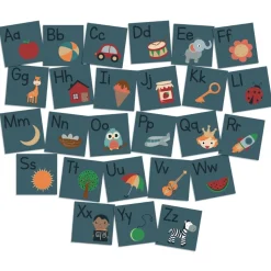 Natural Phonics Seating Squares 12" x 12" Set of 26