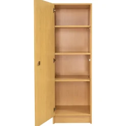 Nature Color Teacher Storage Cabinet Natural