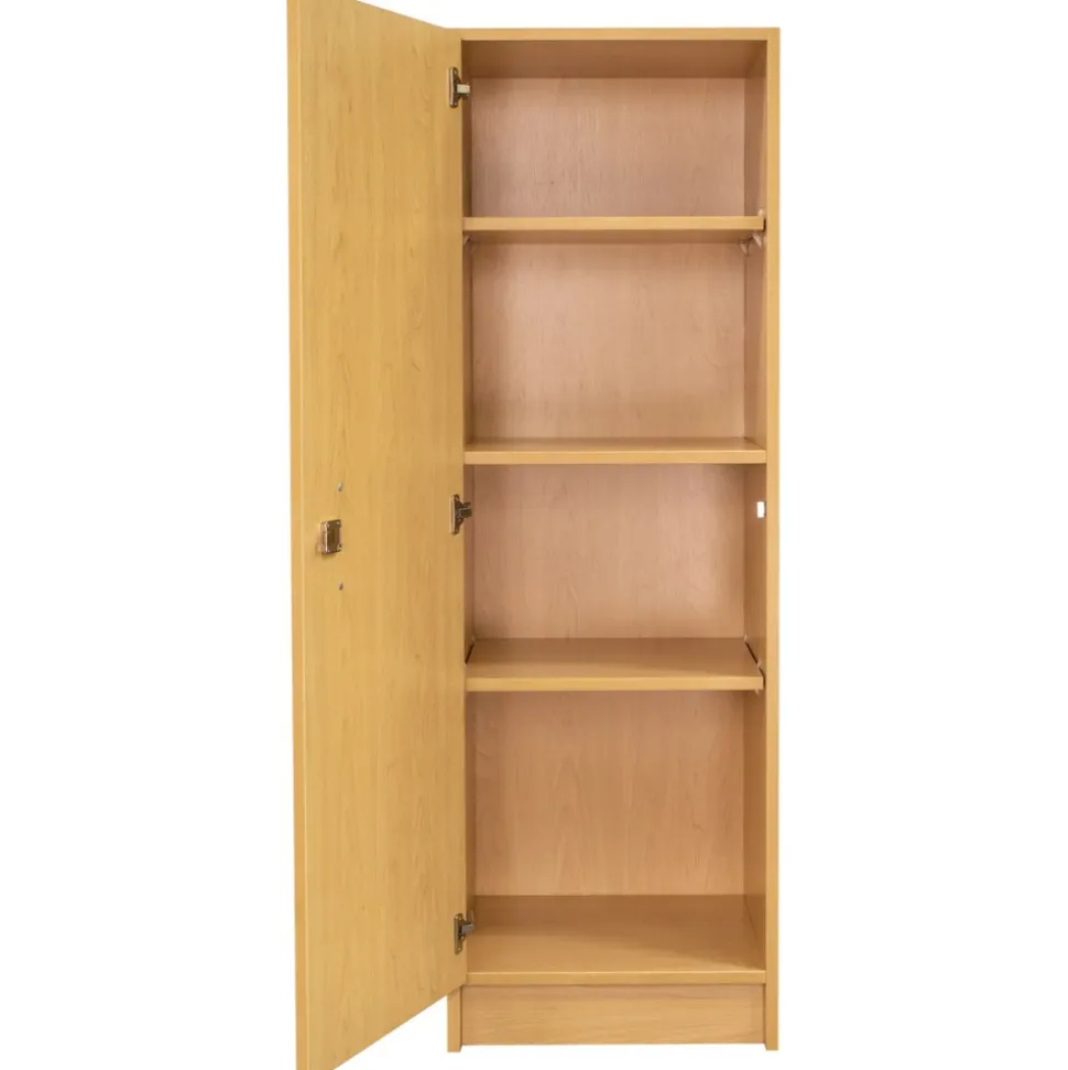 Nature Color Teacher Storage Cabinet Natural