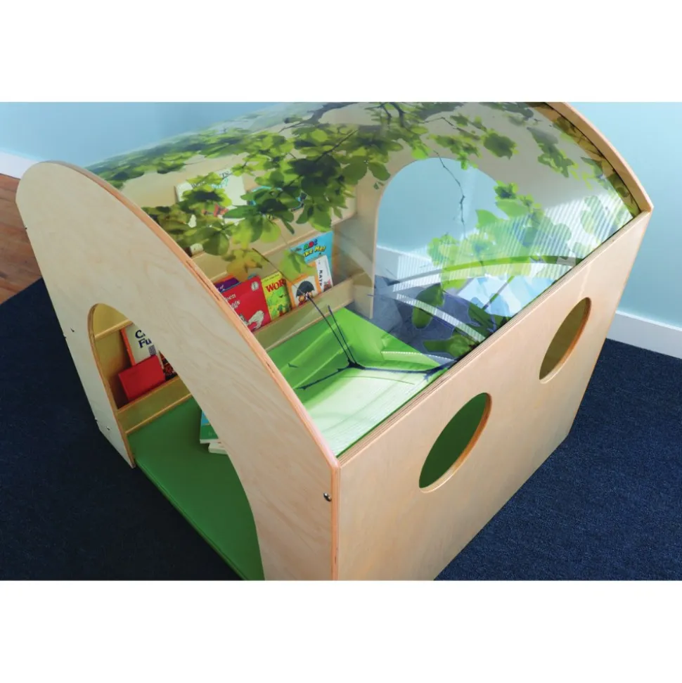 Nature Reading Haven with Floor Mat