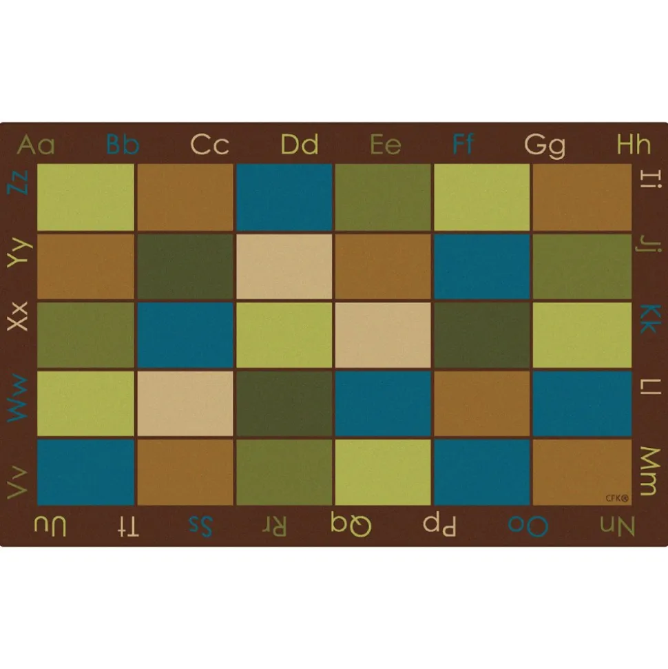 Nature's Colors Seating 30 Squares 8'4" x 13' Rectangle