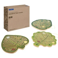 Nature's Paths Magnetic Leaf Mazes Set of 3