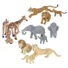 Nature Tube Dinosaurs and African Wildlife Set