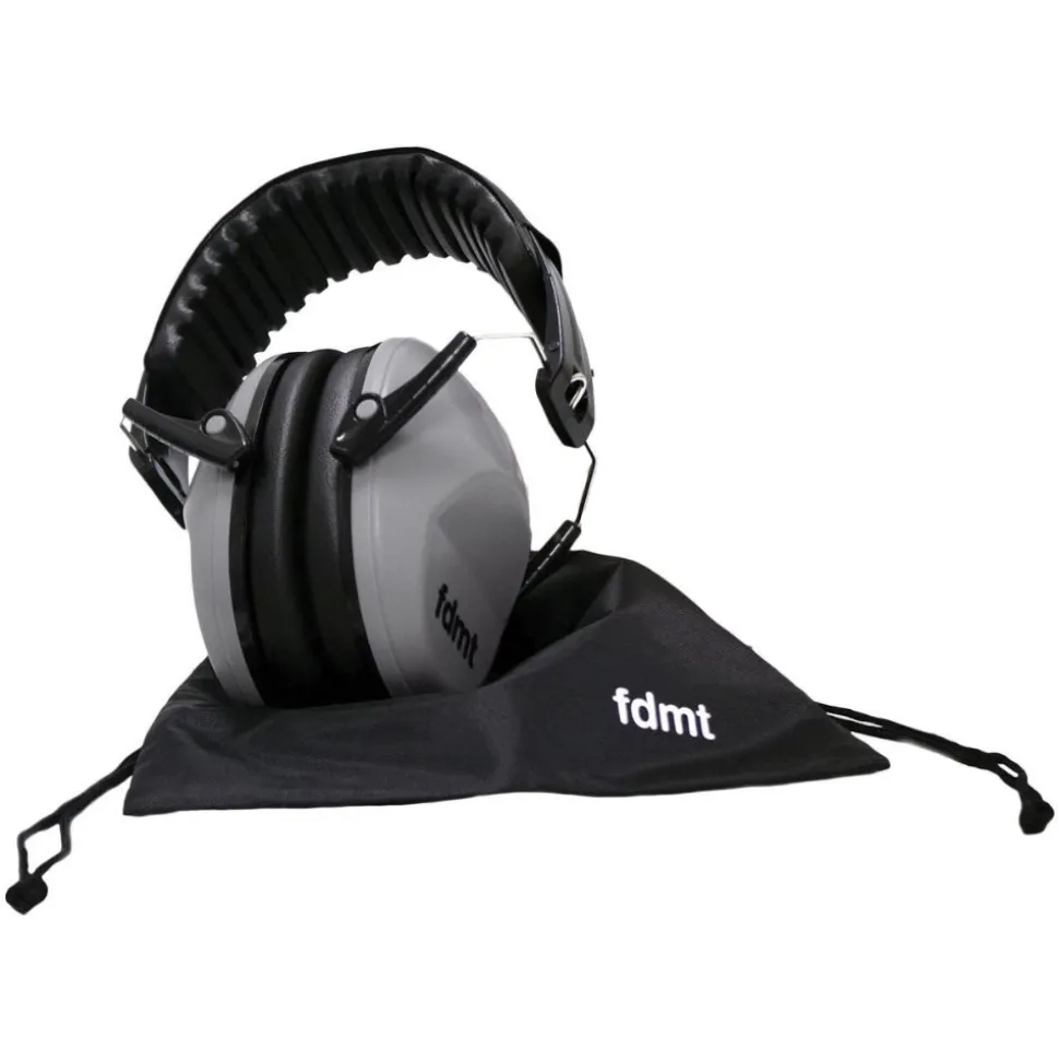 Noise Reduction Headphones Gray