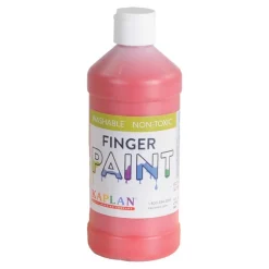 Non-Toxic Washable Glitter Finger Paint for Art Projects