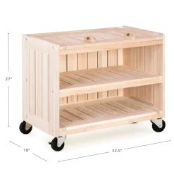 Notch Builders Storage Cart