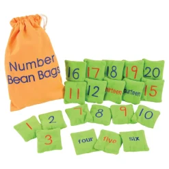 Number Bean Bags