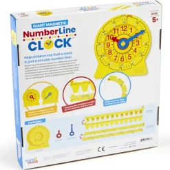 NumberLine Clock™ Magnetic Demonstration Clock