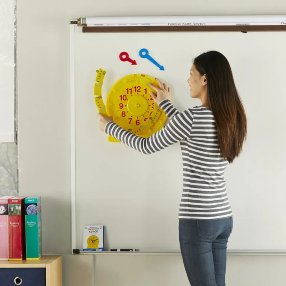 NumberLine Clock™ Magnetic Demonstration Clock