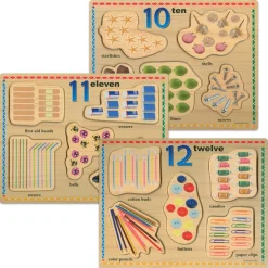 Numbers Puzzles: 1-12