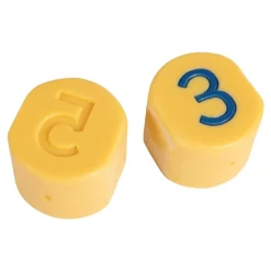 Number Stamping Stones 10 pieces