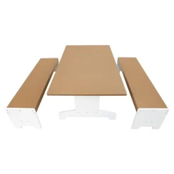 OutdoorED™ Table and Two Benches Set