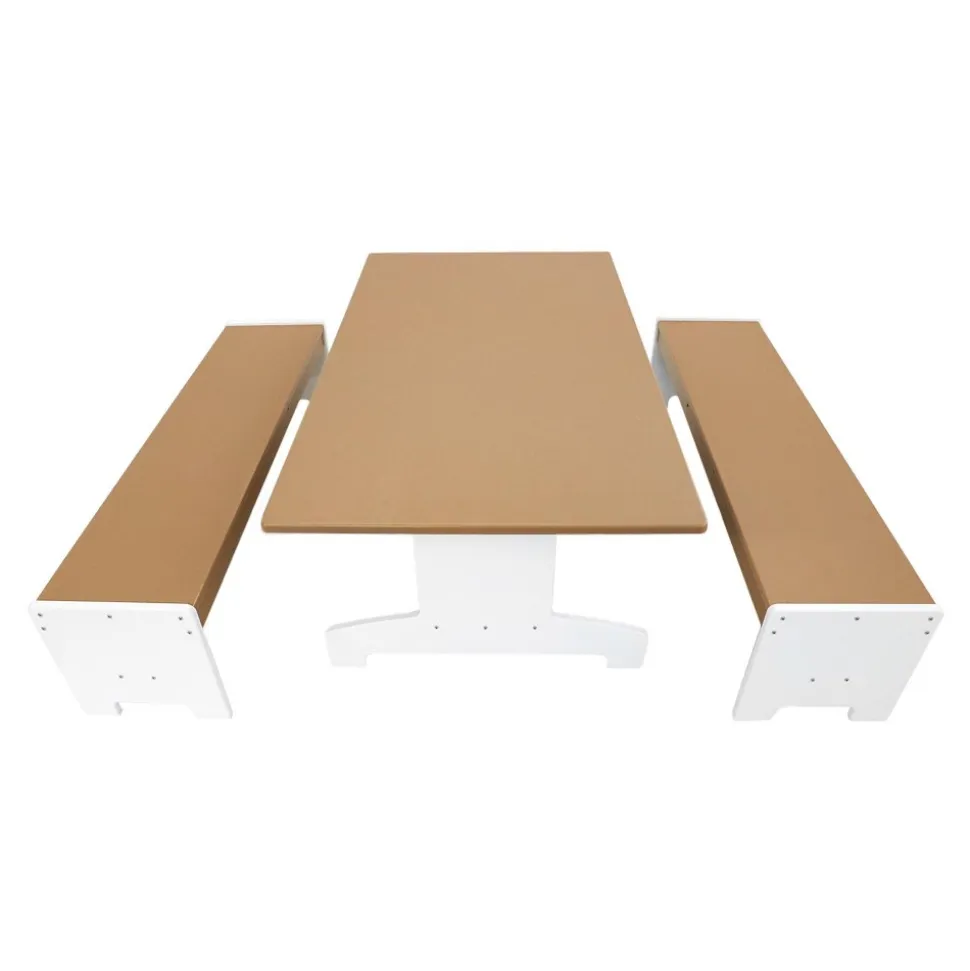 OutdoorED™ Table and Two Benches Set