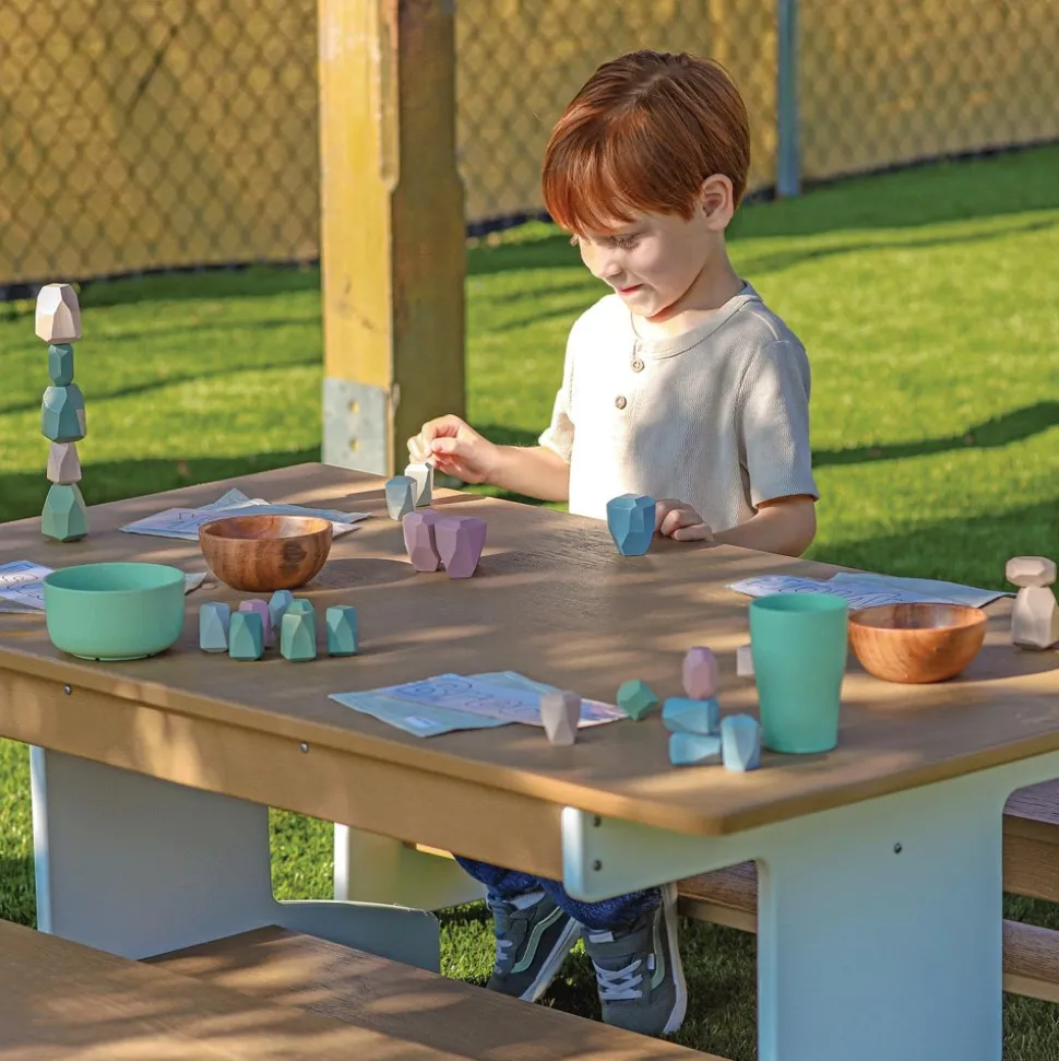 OutdoorED™ Table and Two Benches Set