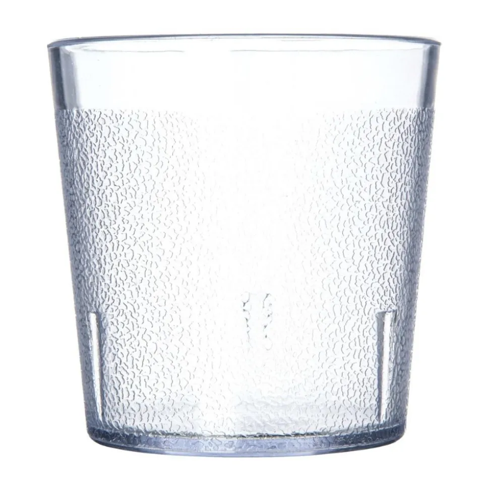 9 oz. Clear Stackable Tumbler Set of 12