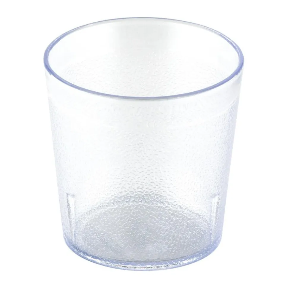 9 oz. Clear Stackable Tumbler Set of 12