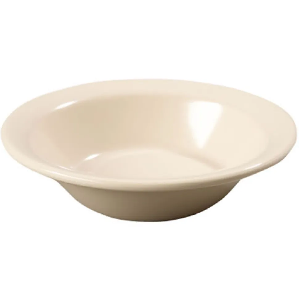 5 oz. Rimmed Fruit Bowl Tan Set of 6