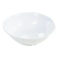 36 oz. White Footed Serving Bowl Single
