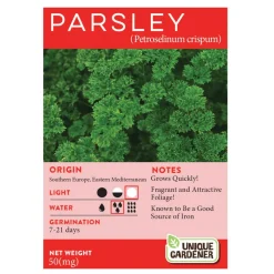 Parsley Seeds 3-Pack