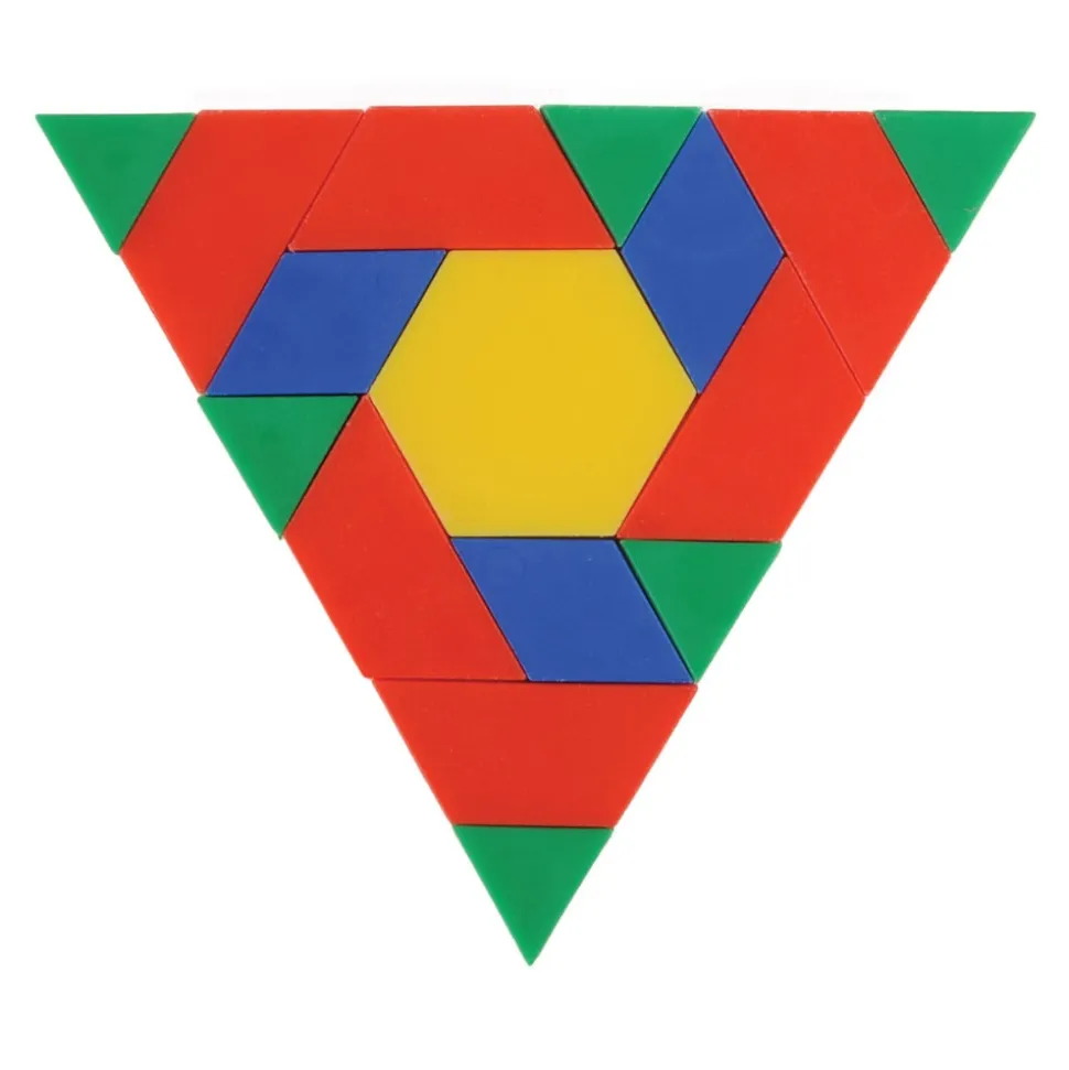 Pattern Blocks in a Variety of Shapes 250 Pieces
