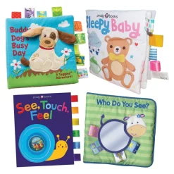 Peek-a-Boo Cloth Books Set of 4