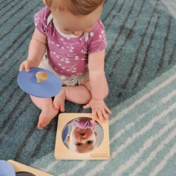 Peek-A-Boo Mirror Puzzle Set of 2