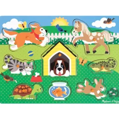 Peg Puzzles Set of 4