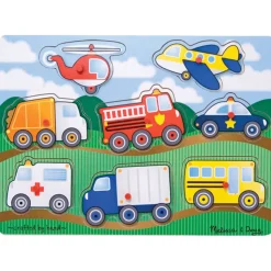 Peg Puzzles Set of 4