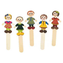 People-Shaped Craft Sticks