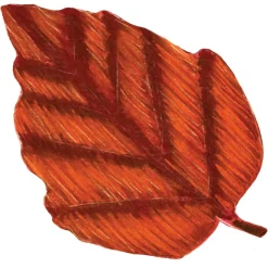 Perfect Leaf Stencil Set 8" 12 Pieces