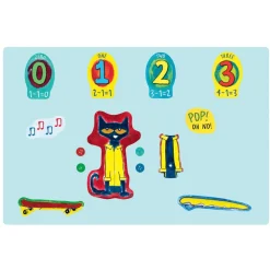 Pete the Cat and His Four Groovy Buttons Felt Set 14 Pieces
