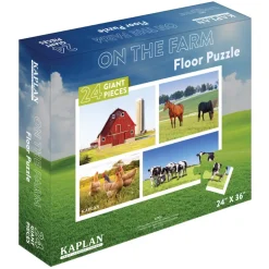 24-Piece Floor Puzzles with Real Photos