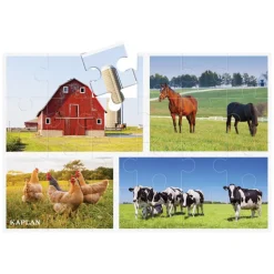 24-Piece Floor Puzzles with Real Photos